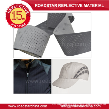 Durable punching reflective T/C fabric